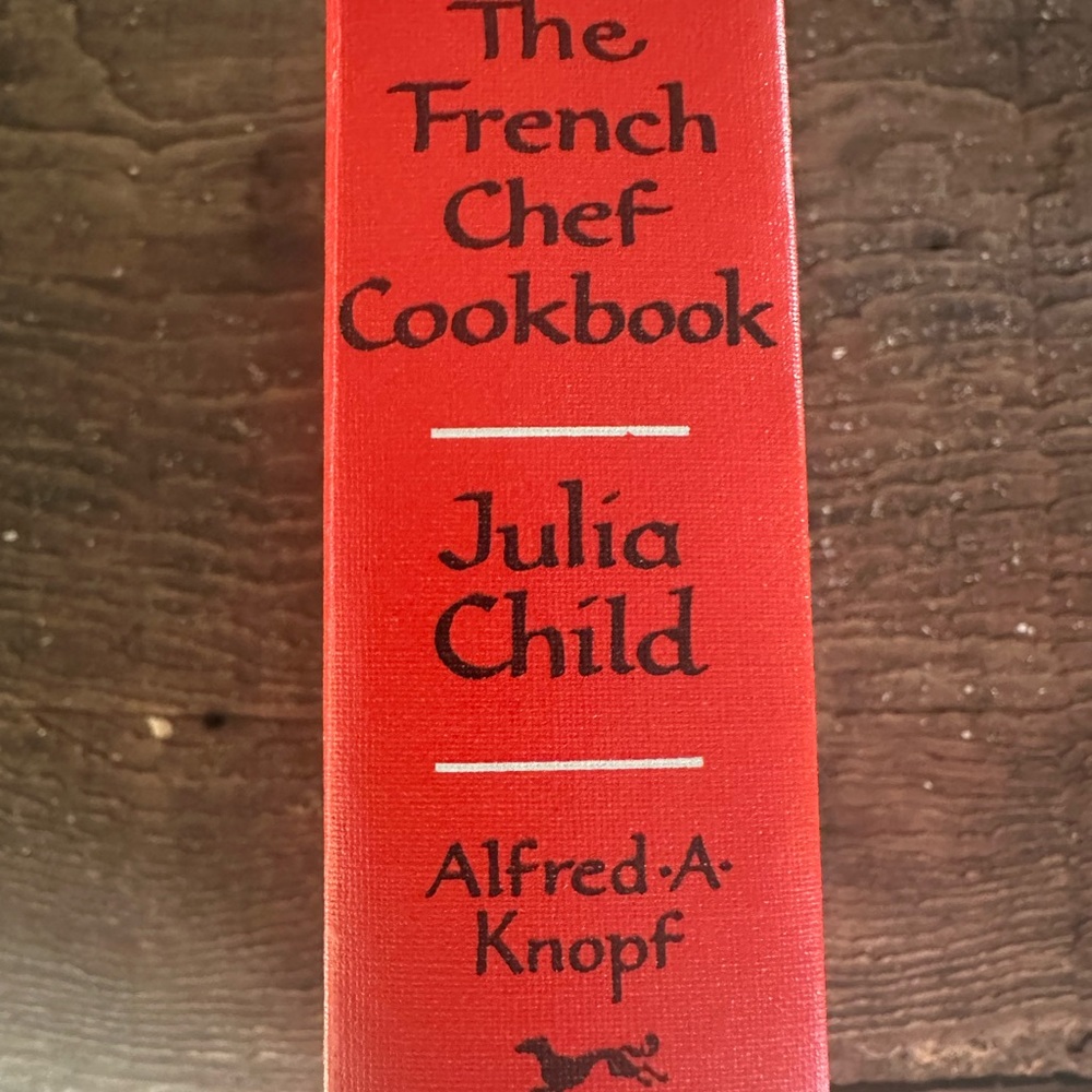The French Chef Cookbook by Julia Child - Red Hardcover